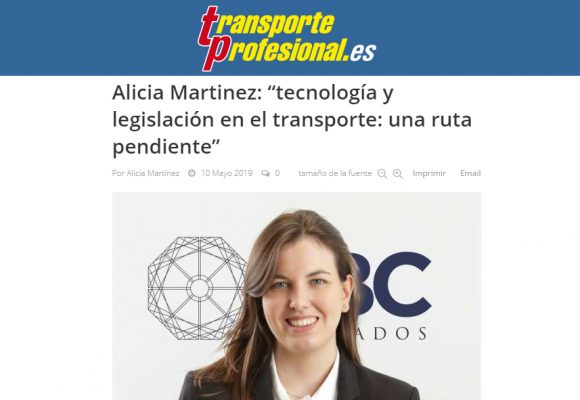 Alicia Martínez – Transporte Profesional